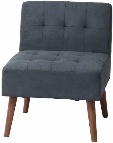 1Pソファ sofa 2色展開 ディープブルー グレー おしゃれ シングル 肘 