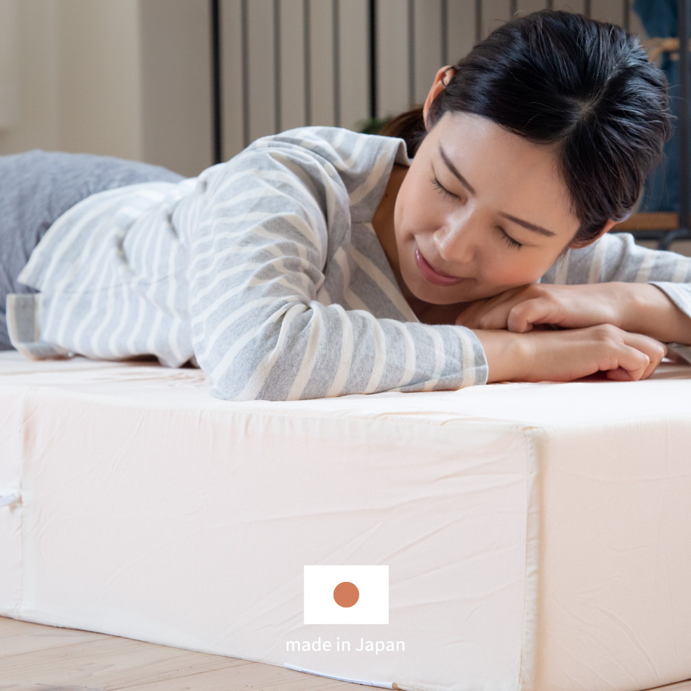 折りたたみ高反発マットレス 約120×195×17cm セミダブル SD 3つ折り