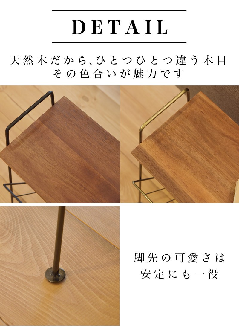 サイドテーブル  マガジンラック付  北欧風  天然竹製   ブラウン  ガラス サイドテーブル マガジンラック付 北欧風 天然竹製 ブラウン