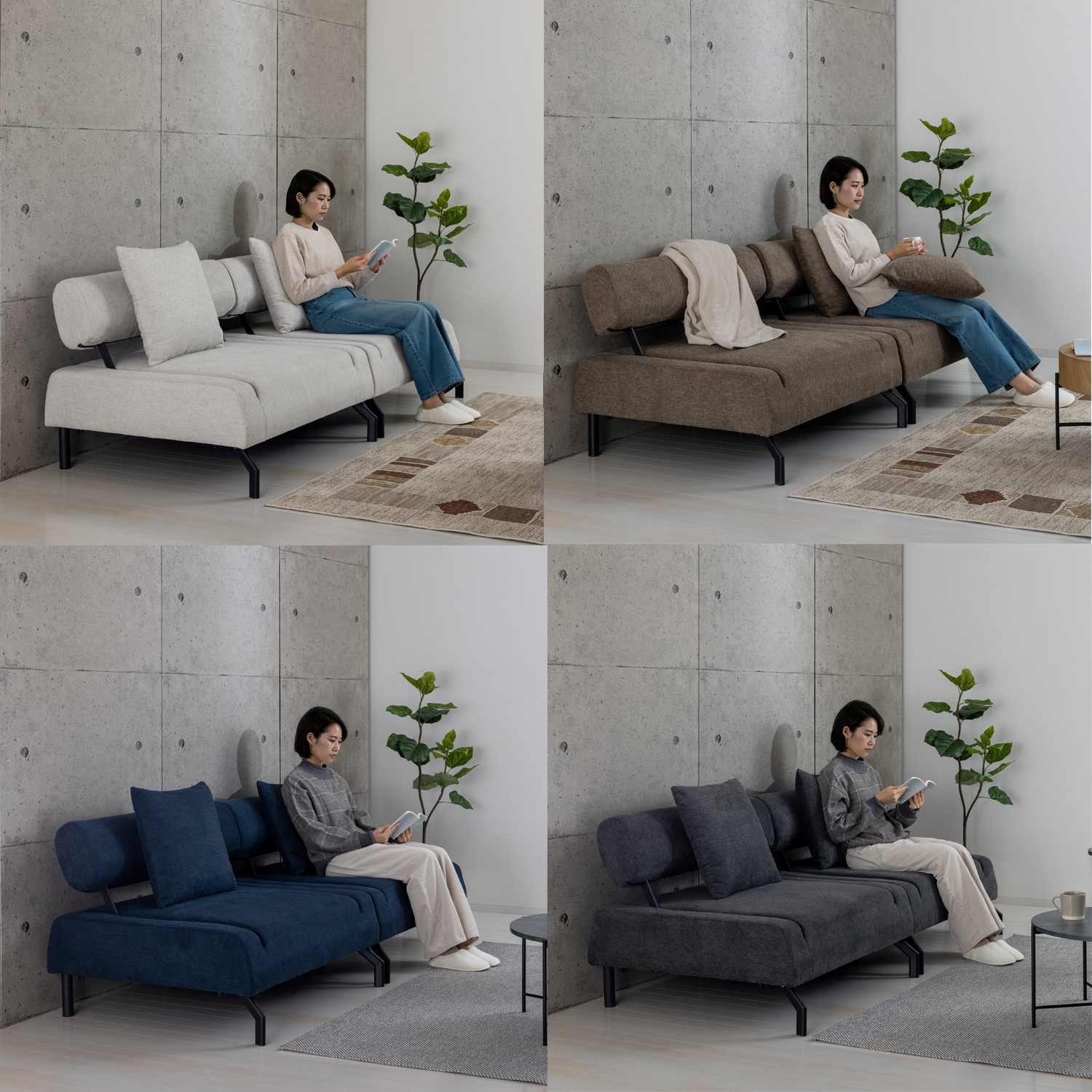 2分割ソファベッド セパレート ソファーベッド 2分割 ソファベッド クッション付 1人 安い