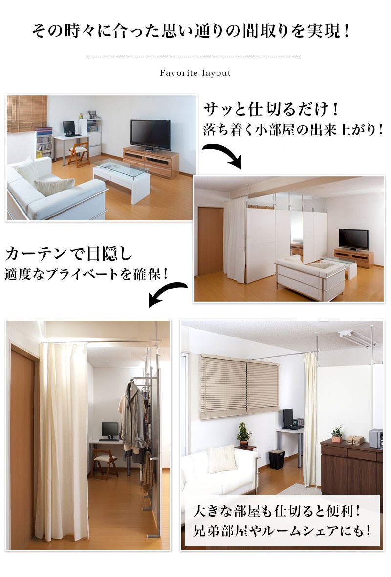 オプション品)間仕切りパーテーションシリーズ用のドアカーテン