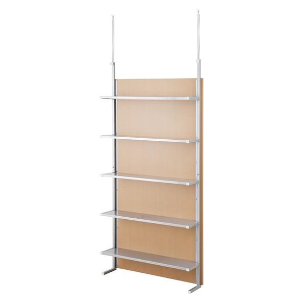 パーテーション 突っ張り 幅90cm 収納 棚 ラック 日本製 おしゃれ 送料