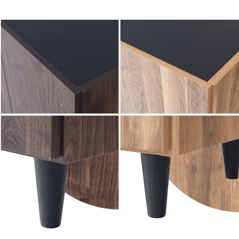 キャビネット 幅118 ブラウン 黒 日本製 ヴィンテージ風 完成品