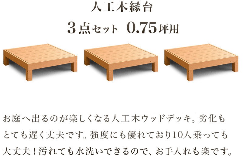 ウッドデッキ 人工木 丈夫