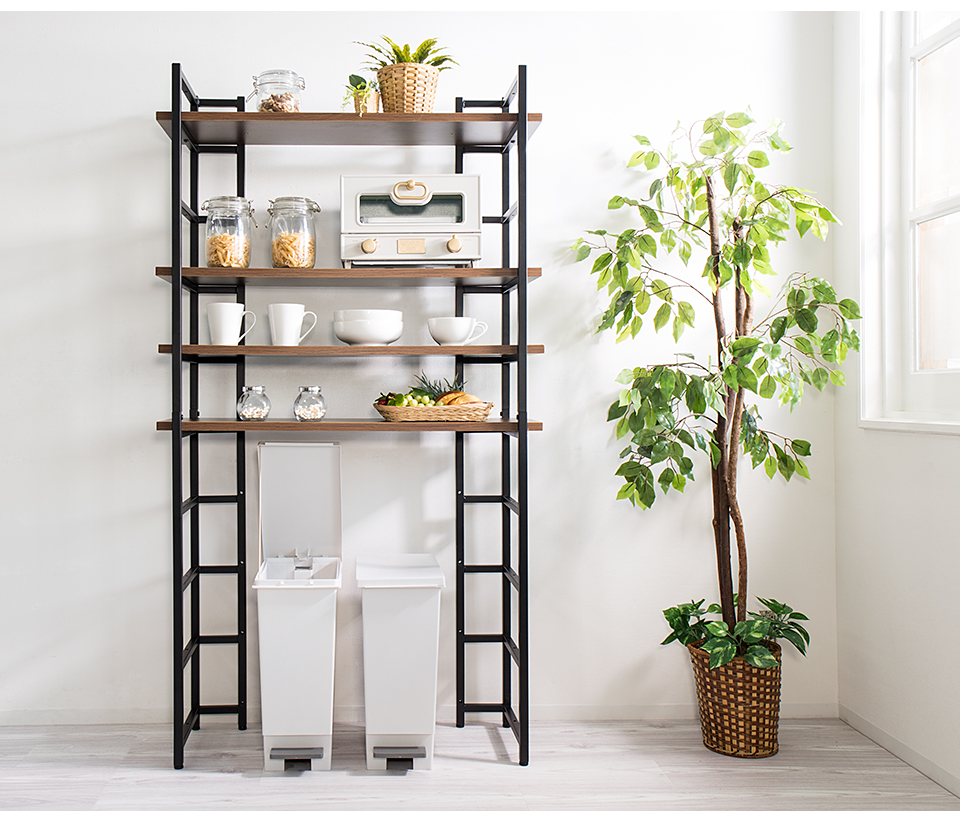 レコードラック/ブックシェルフ Amazon｜OFFSCH 錬鉄製デスクトップシェルフ 雑誌 レコード 収納ラック