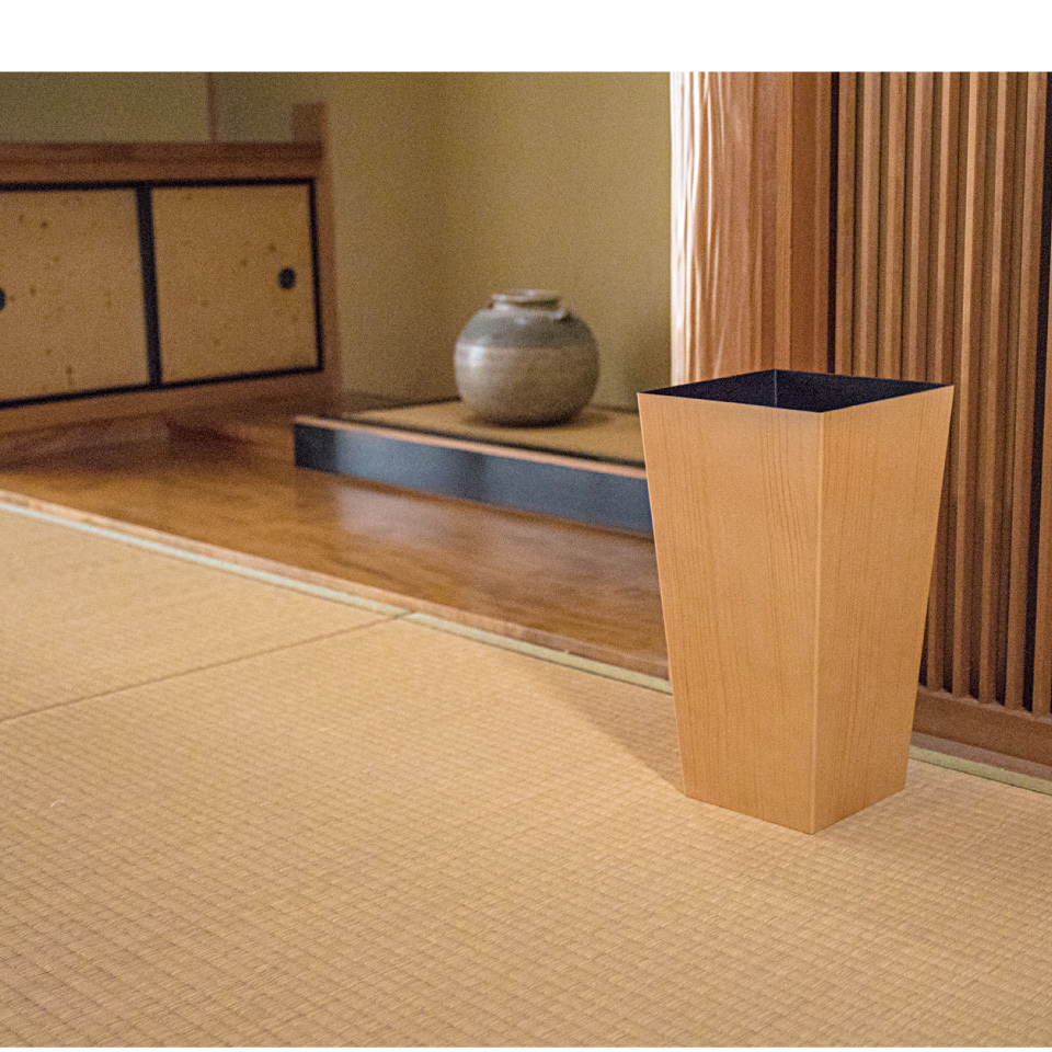 ゴミ箱 木目調 おしゃれ 高さ36cm 正方形 和室 ダストボックス ゴミ箱 木目調 おしゃれ 高さ36cm 正方形 和室 ダストボックス