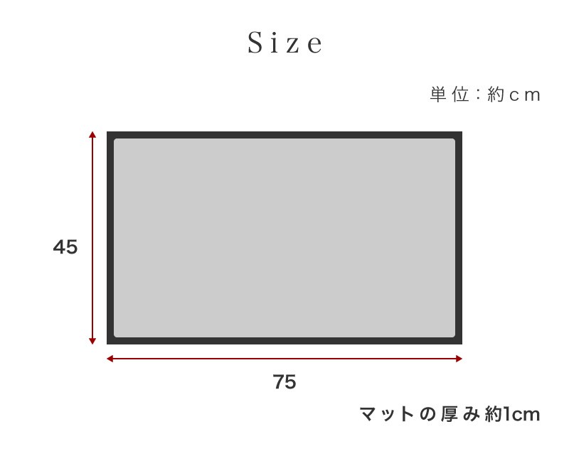 玄関マット ローランマット 幅75cm 45cm 20枚 ドアマット 日本製 20枚