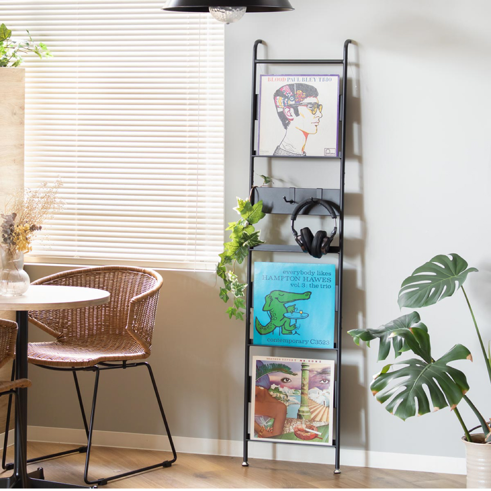 レコードラック 幅37.2 約幅40 LP 収納ラック LPレコード スリム 送料