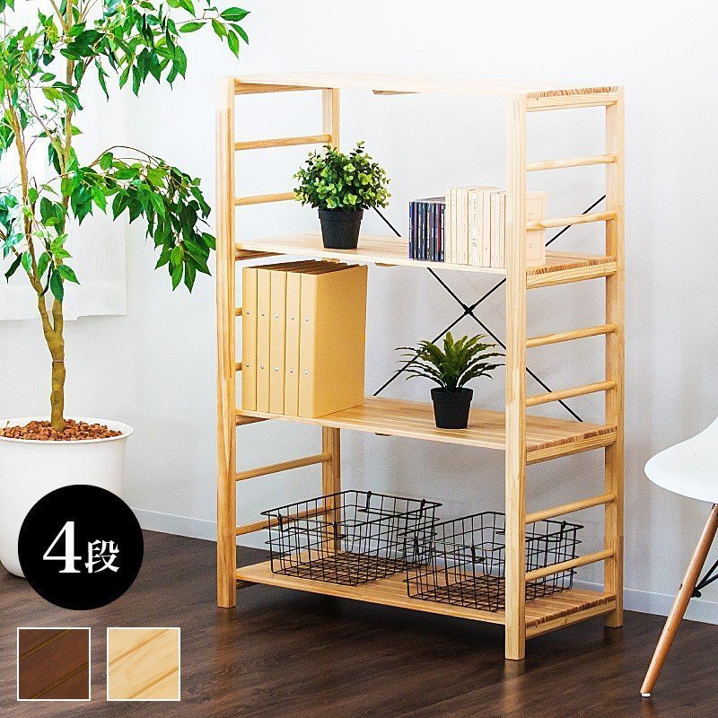 棚板2枚 天然木製オープンラック専用 追加棚 6ヶ月保証付 別売り棚板 2