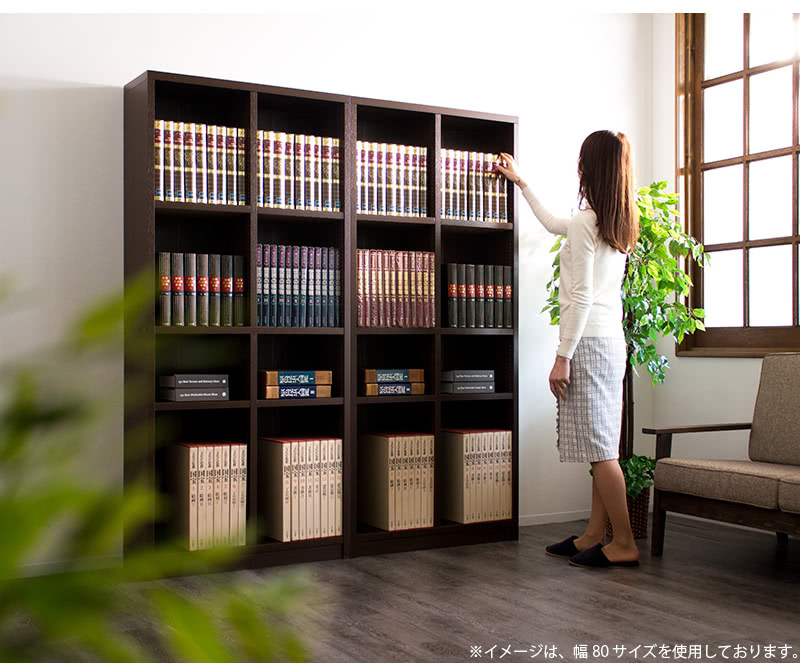 本棚 日本製 国産 頑丈 丈夫 幅60cm 高さ180cm 奥行30cm 木製 書棚