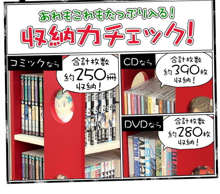 回転式の本棚 回転コミックラック 7段タイプ SWK 7 本棚 回転 コミック