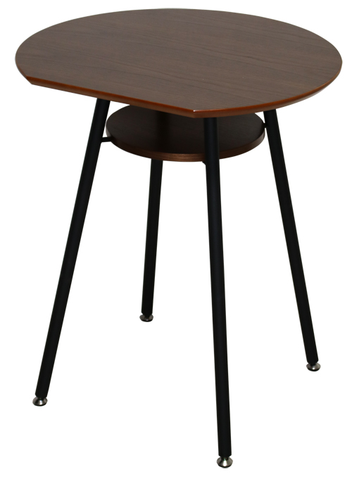 サイドテーブル スリム 丸 おしゃれ 収納 北欧 丸型 カフェテーブル 円形 木製 luct-60｜kaguemon｜02