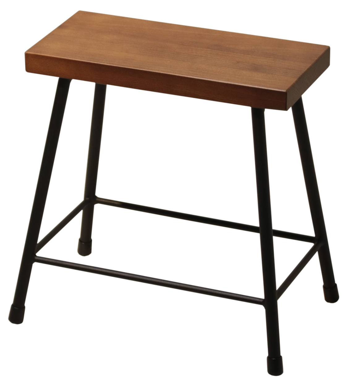 スツール おしゃれ 木製 北欧 アイアン ms-30 : 本棚・食器棚・収納