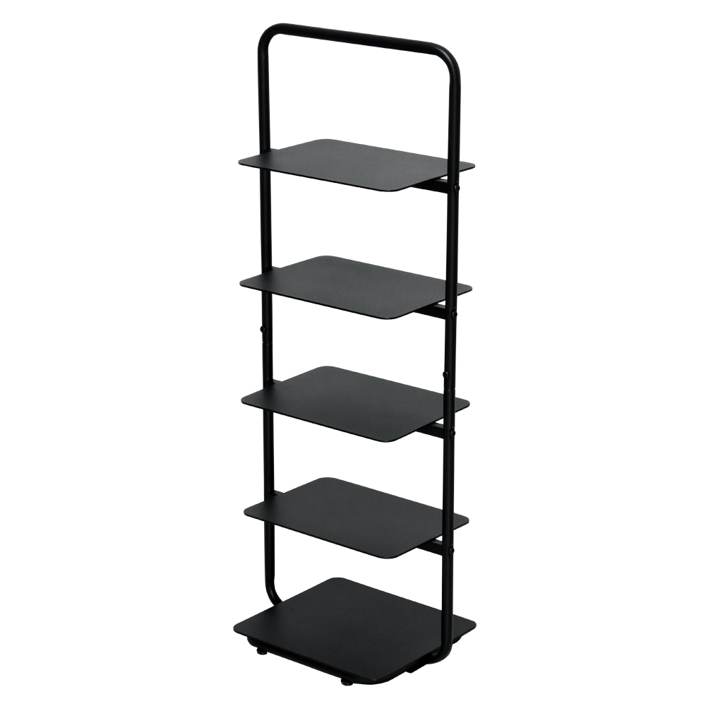 玄関の空きスペースに！！スリッパラック 5段 スチールラック リビング 収納 キッチン 5段 玄関 スリッパラック rc