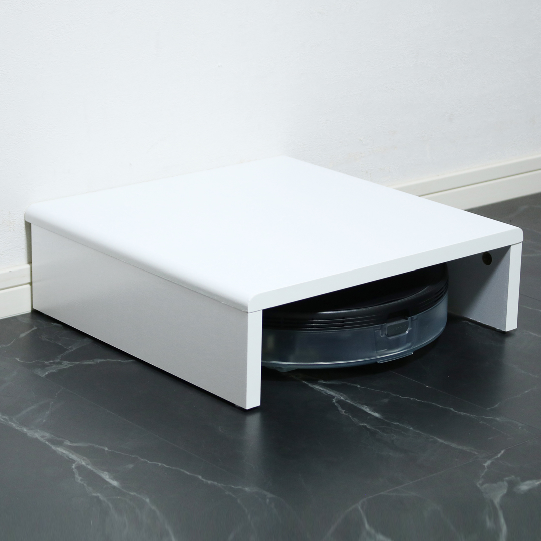 ☆メッシュプランターラック　ロボット掃除機対応64cm x 40cm 受け皿付き メッシュプランターラック ロボット掃除機対応64cm x 40cm 受け皿付き