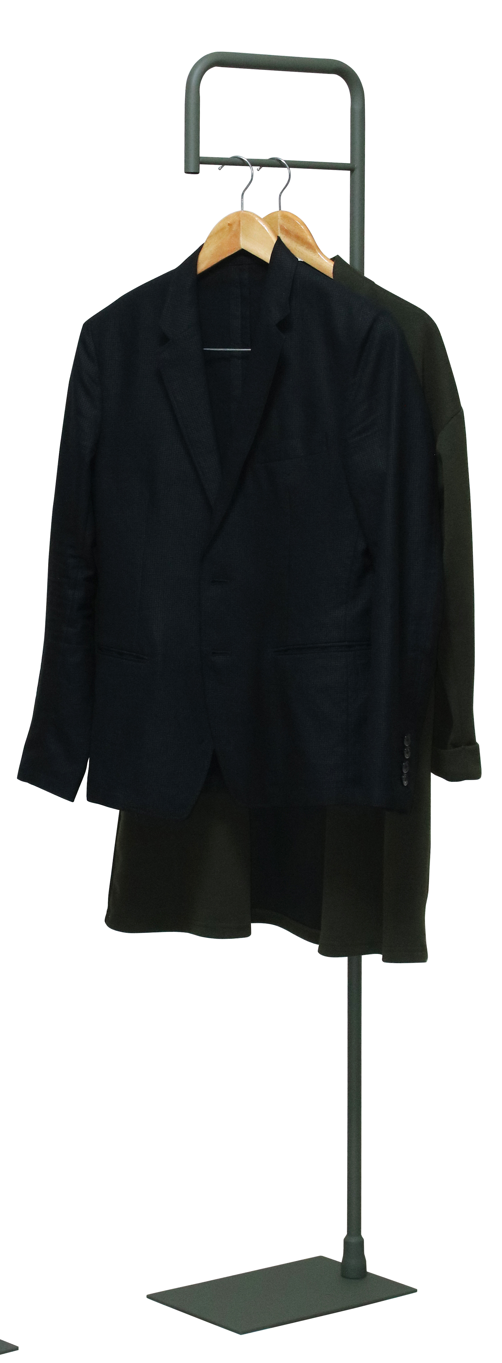 ハンガーラック スリム 頑丈 コンパクト おしゃれ 高さ160 パイプ