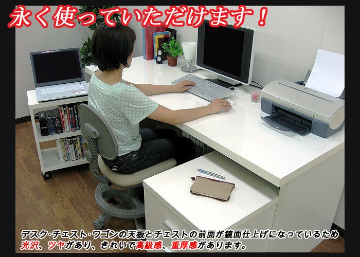 デスク 幅180cm 奥行74 高さ72 パソコンデスク オフィスデスク 収納 学習机 おしゃれ PC シンプル ハイタイプ 木製 つくえ 机単品