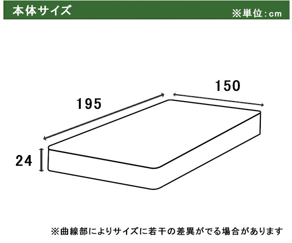 マットレス ワイドダブル 厚さ24cm ポケットコイル ニット生地 両面