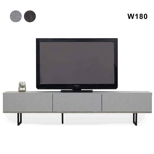 テレビボード 幅180 国産 セラミック風 脚付き 収納 高級感 テレビ台