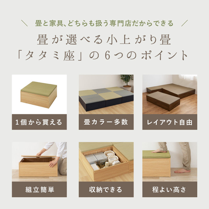 畳 小上がり 畳こあがり 収納 畳ベンチ ユニ...の詳細画像4