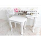 ドレッサー 白 姫系 椅子付き 白 ホワイト ...の詳細画像4