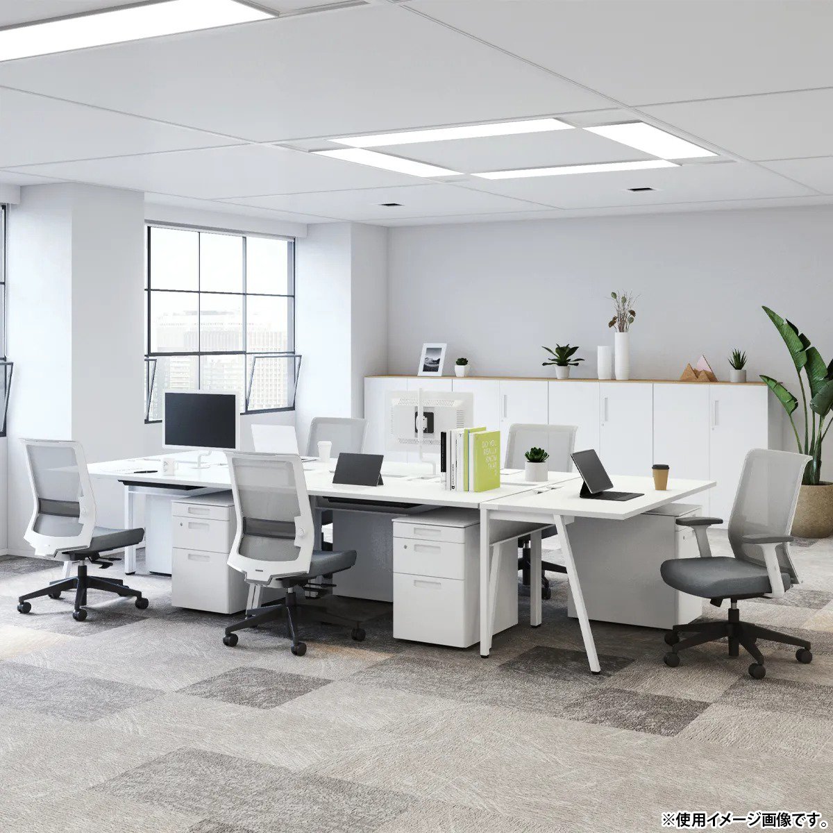 組立・設置、無料サービス対象 ENTRY2 エントリー 樹脂脚 肘付き キャスター付き 背メッシュ素材 座り心地抜群 代引不可 法人宛限定 KKY-CCRET2P-Aの画像