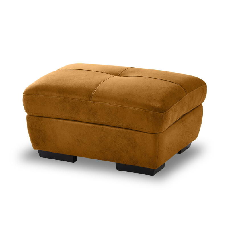 RELAX FORM  関家具　オットマン　キャメル カザル オットマン レザーテックス オーカーブラウン(オーカー