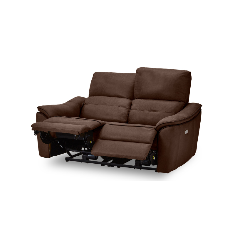 【堀内さん専用】LEEPH 2人掛け レザーテックス電動リクライニングソファ RELAX FORM（リラックスフォーム） ソファー 電動 リクライニング 2人