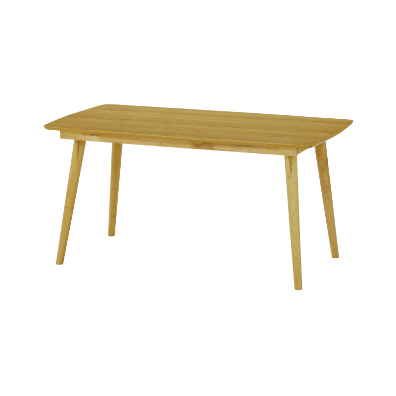 ダイニングテーブル 140cm 単品 テーブル 食卓 食卓机 木製 シンプル