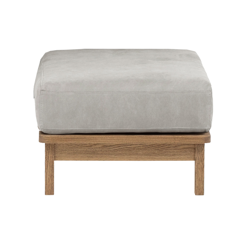 【COCOさん専用】グレーのファブリックオットマン COCOさん専用】グレーのファブリックオットマン