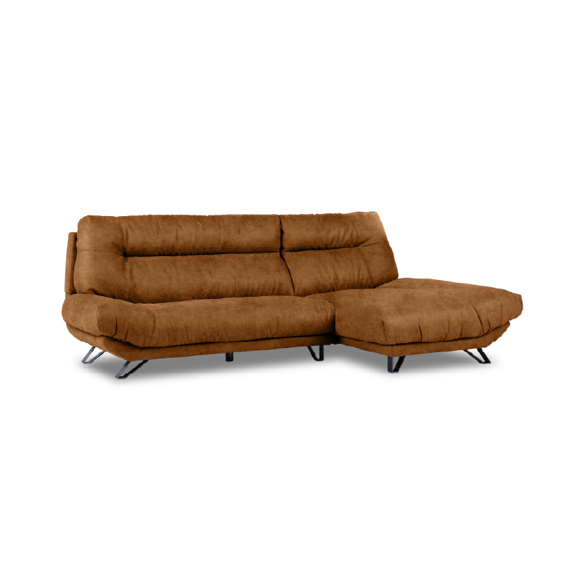 【送料込み】関家具 リラックスフォーム カウチソファー　キャラメルカラー RELAX FORM 関家具 公式店 ソファー 3人掛け カウチソファー
