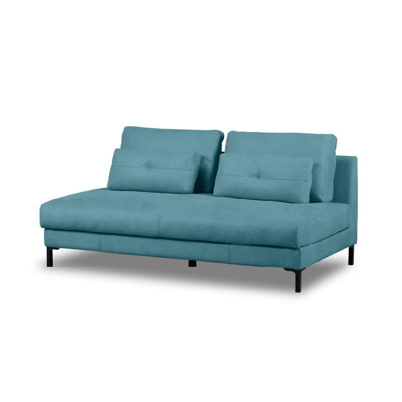 RELAX FOAM リラックスフォーム ソファ 2人掛け ブルー系 ファブリック 中古品 RELAX FORM（リラックスフォーム） 関家具 公式店 ソファ ソファー 2人