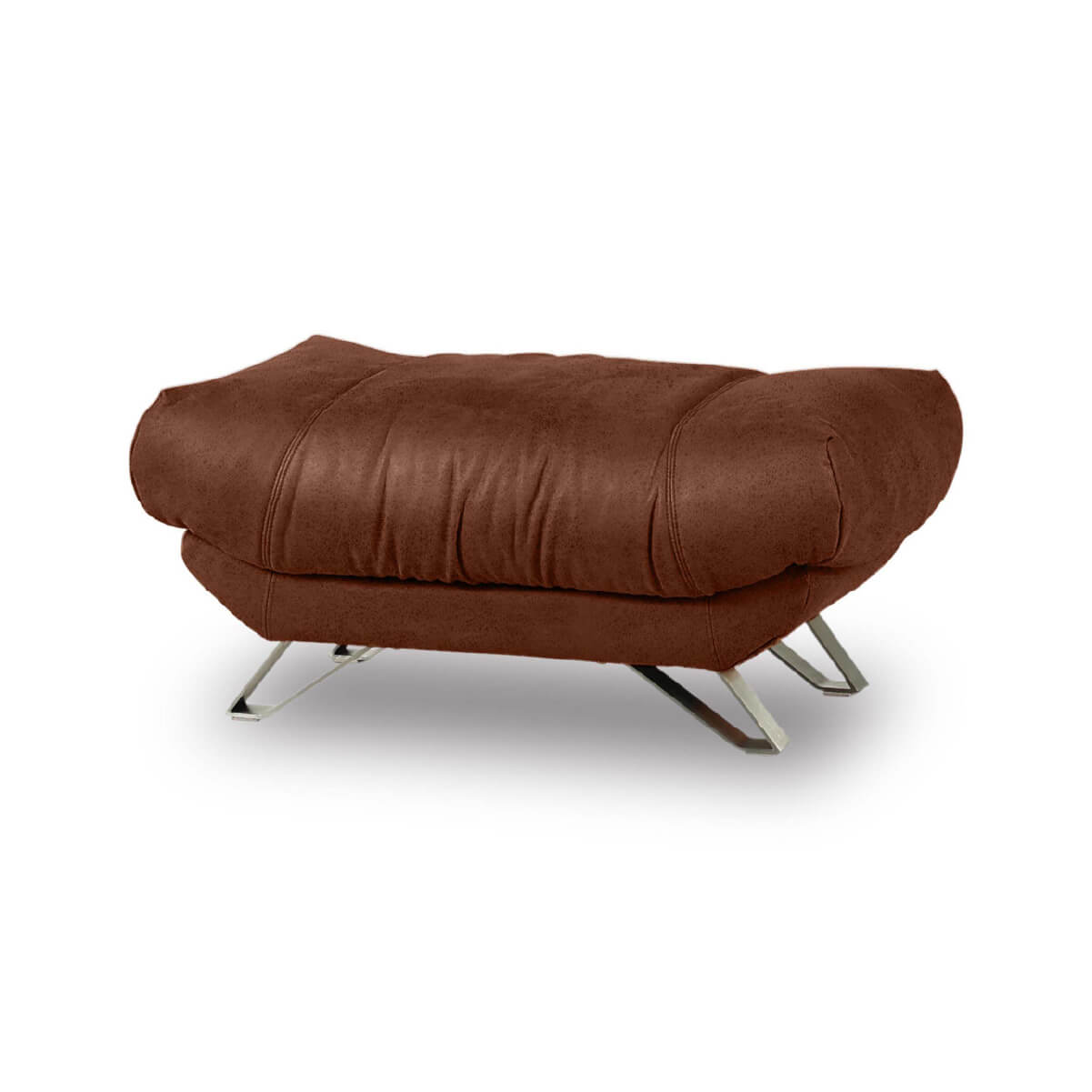 関家具 公式店 オットマン スモール ソファ スーパーレザーテックス 革 高級 モダン ブルネロ RELAXFORM リラックスフォーム オットマンS 関家具 宅配便の画像