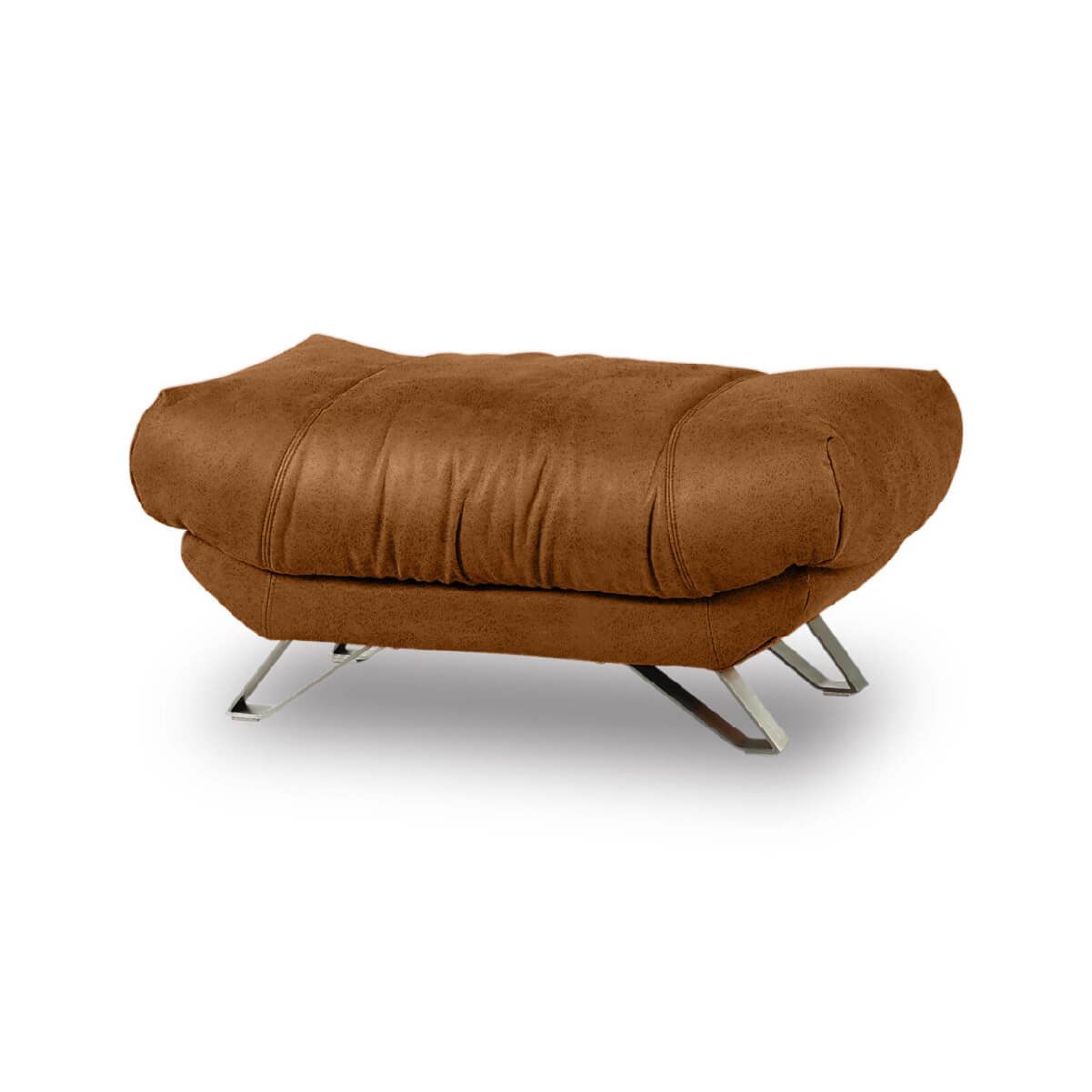 関家具 公式店 オットマン スモール ソファ スーパーレザーテックス 革 高級 モダン ブルネロ RELAXFORM リラックスフォーム オットマンS 関家具 宅配便の画像