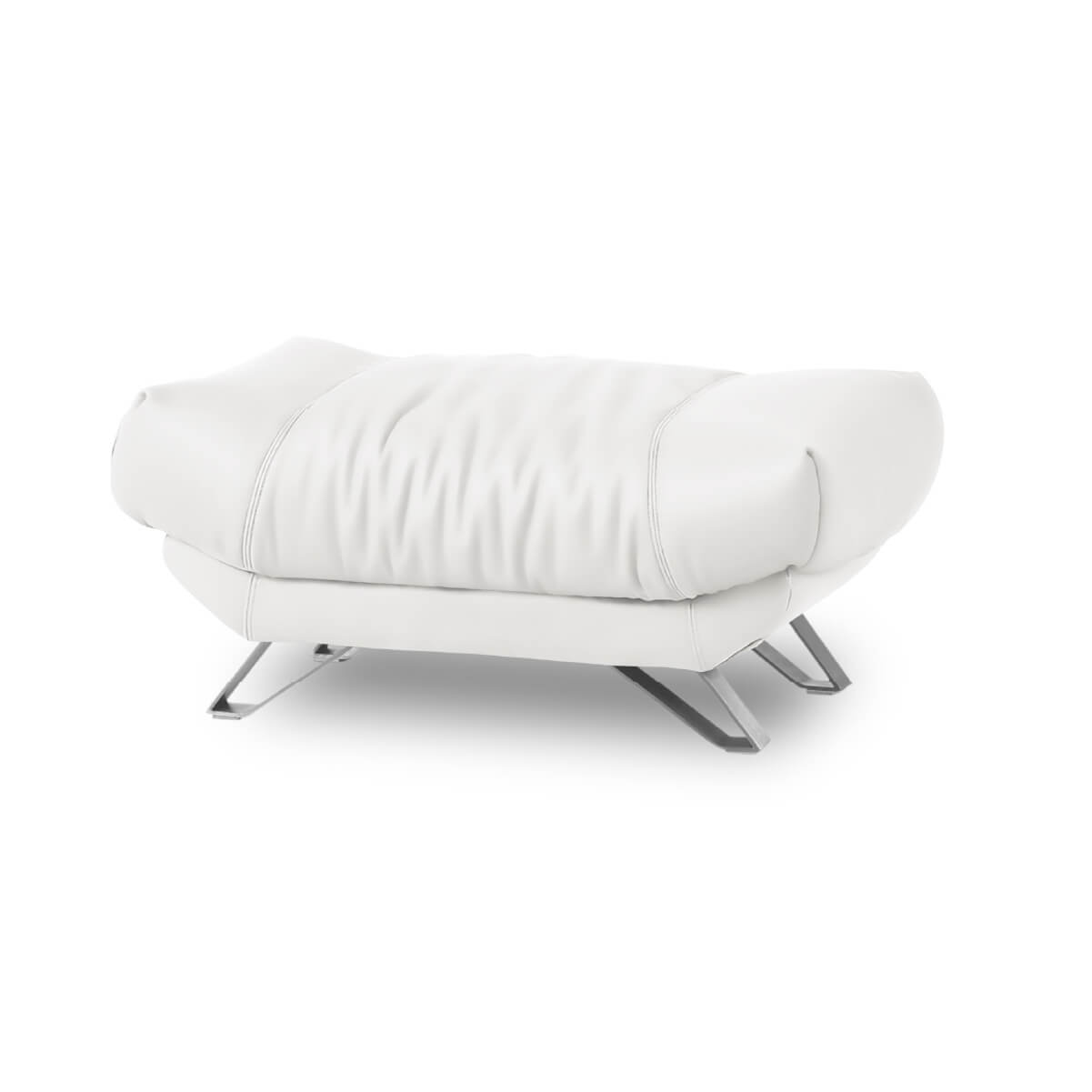 関家具 公式店 オットマン スモール ソファ シルキーレザーテックス 革 高級 モダン ブルネロ RELAXFORM リラックスフォーム オットマンS 関家具 宅配便の画像