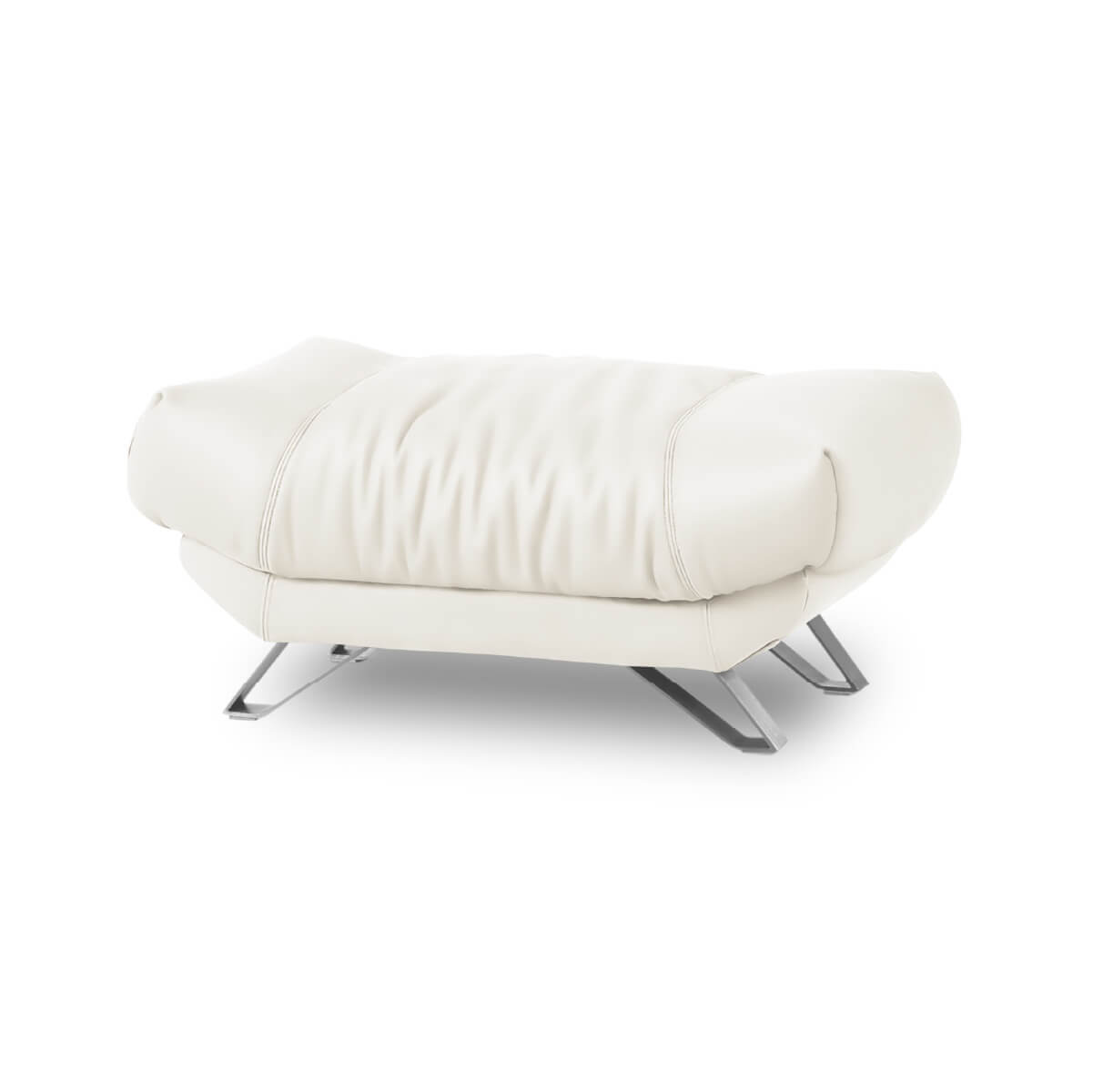 関家具 公式店 オットマン スモール ソファ シルキーレザーテックス 革 高級 モダン ブルネロ RELAXFORM リラックスフォーム オットマンS 関家具 宅配便の画像