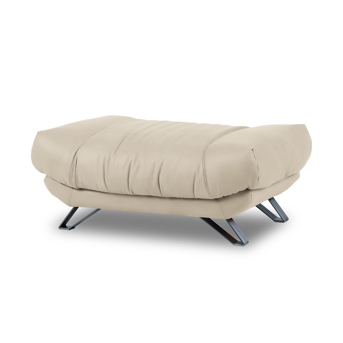 オットマン ソファ ソファー レザーテックス 革 高級 おしゃれ モダン ブルネロ リラックスフォーム RELAX FORM ソファ 関家具 宅配便の画像