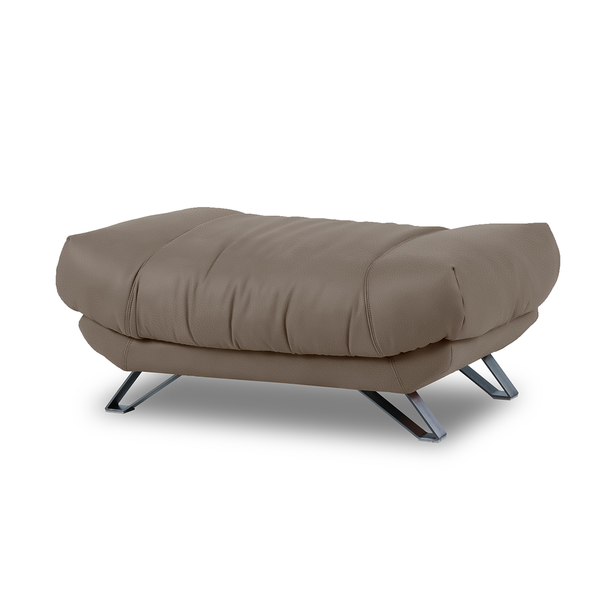 オットマン ソファ ソファー レザーテックス 革 高級 おしゃれ モダン ブルネロ リラックスフォーム RELAX FORM ソファ 関家具 宅配便の画像