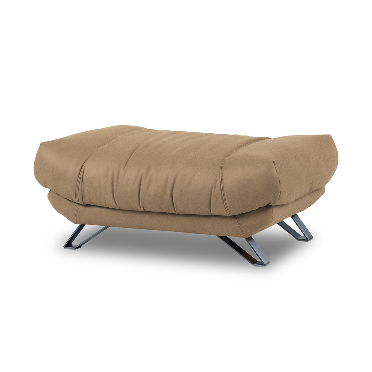 オットマン ソファ ソファー レザーテックス 革 高級 おしゃれ モダン ブルネロ リラックスフォーム RELAX FORM ソファ 関家具 宅配便の画像