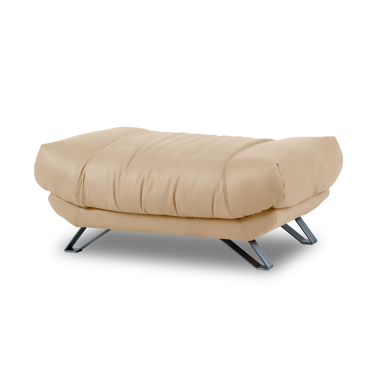 オットマン ソファ ソファー レザーテックス 革 高級 おしゃれ モダン ブルネロ リラックスフォーム RELAX FORM ソファ 関家具 宅配便の画像