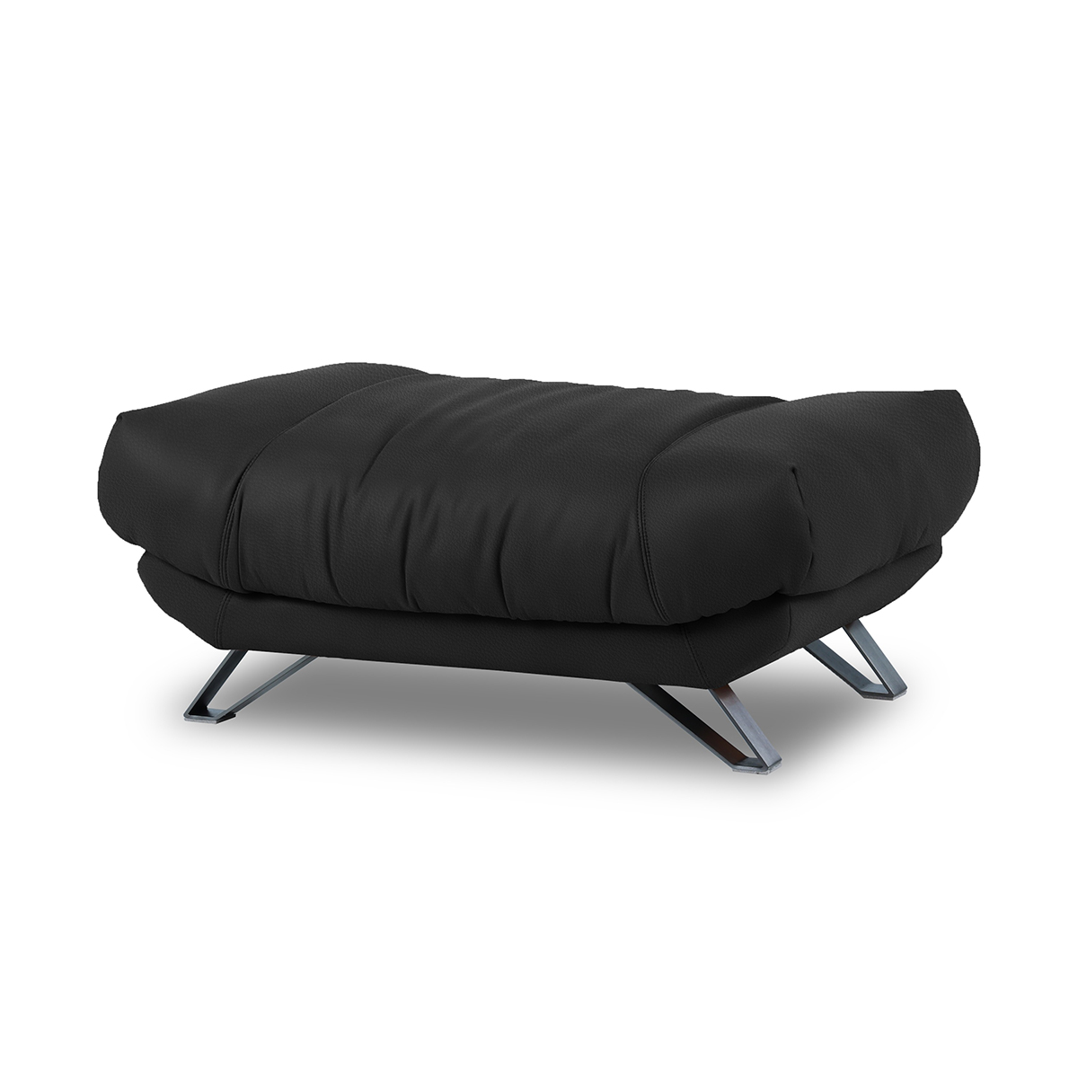オットマン ソファ ソファー レザーテックス 革 高級 おしゃれ モダン ブルネロ リラックスフォーム RELAX FORM ソファ 関家具 宅配便の画像