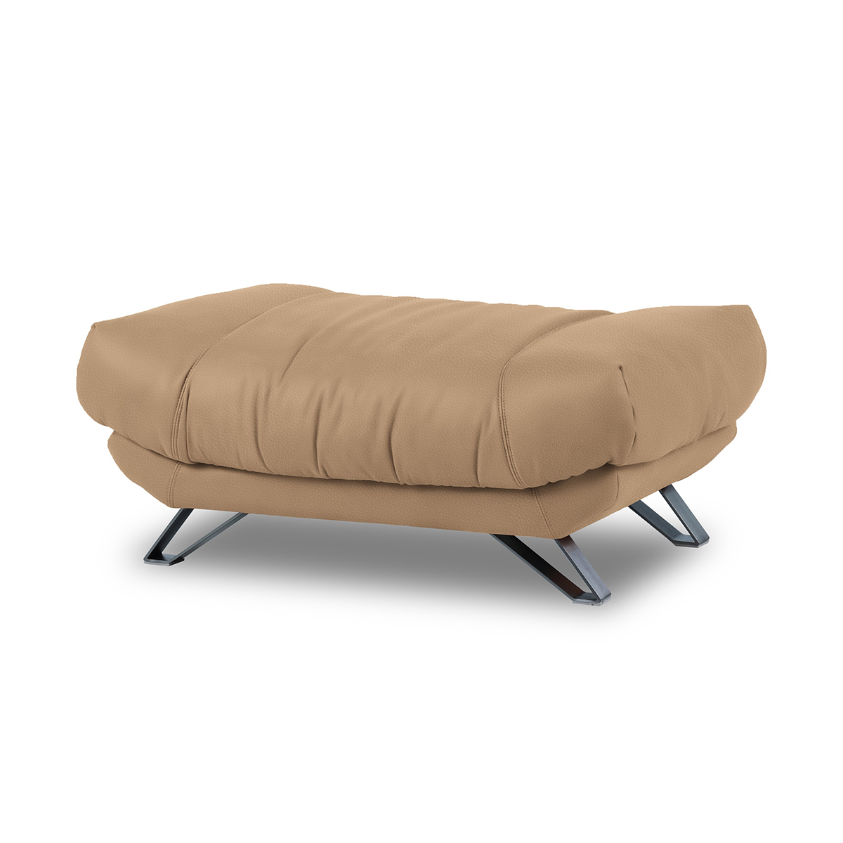 オットマン ソファ ソファー レザーテックス 革 高級 おしゃれ モダン ブルネロ リラックスフォーム RELAX FORM ソファ 関家具 宅配便の画像
