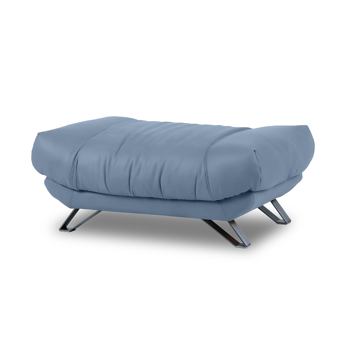 オットマン ソファ ソファー レザーテックス 革 高級 おしゃれ モダン ブルネロ リラックスフォーム RELAX FORM ソファ 関家具 宅配便の画像