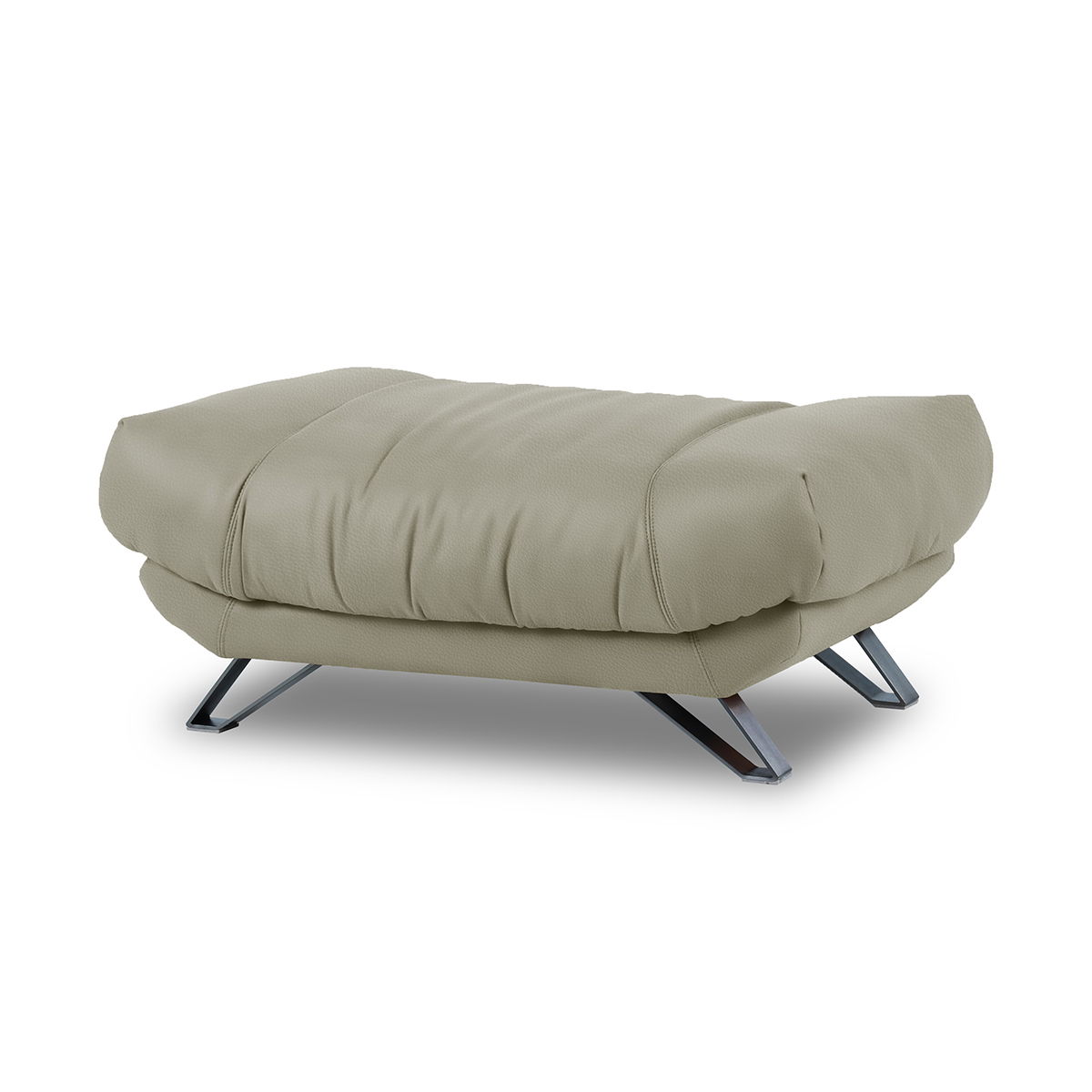 オットマン ソファ ソファー レザーテックス 革 高級 おしゃれ モダン ブルネロ リラックスフォーム RELAX FORM ソファ 関家具 宅配便の画像