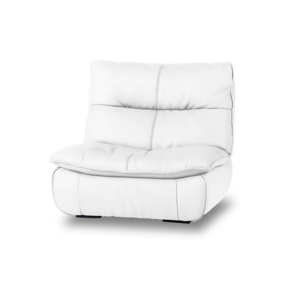 新品　ソファ　リクライニングソファ　ローソファ　フロアソファ　レザーホワイト RELAX FORM（リラックスフォーム） ソファー 一人掛け ソファ シルキー