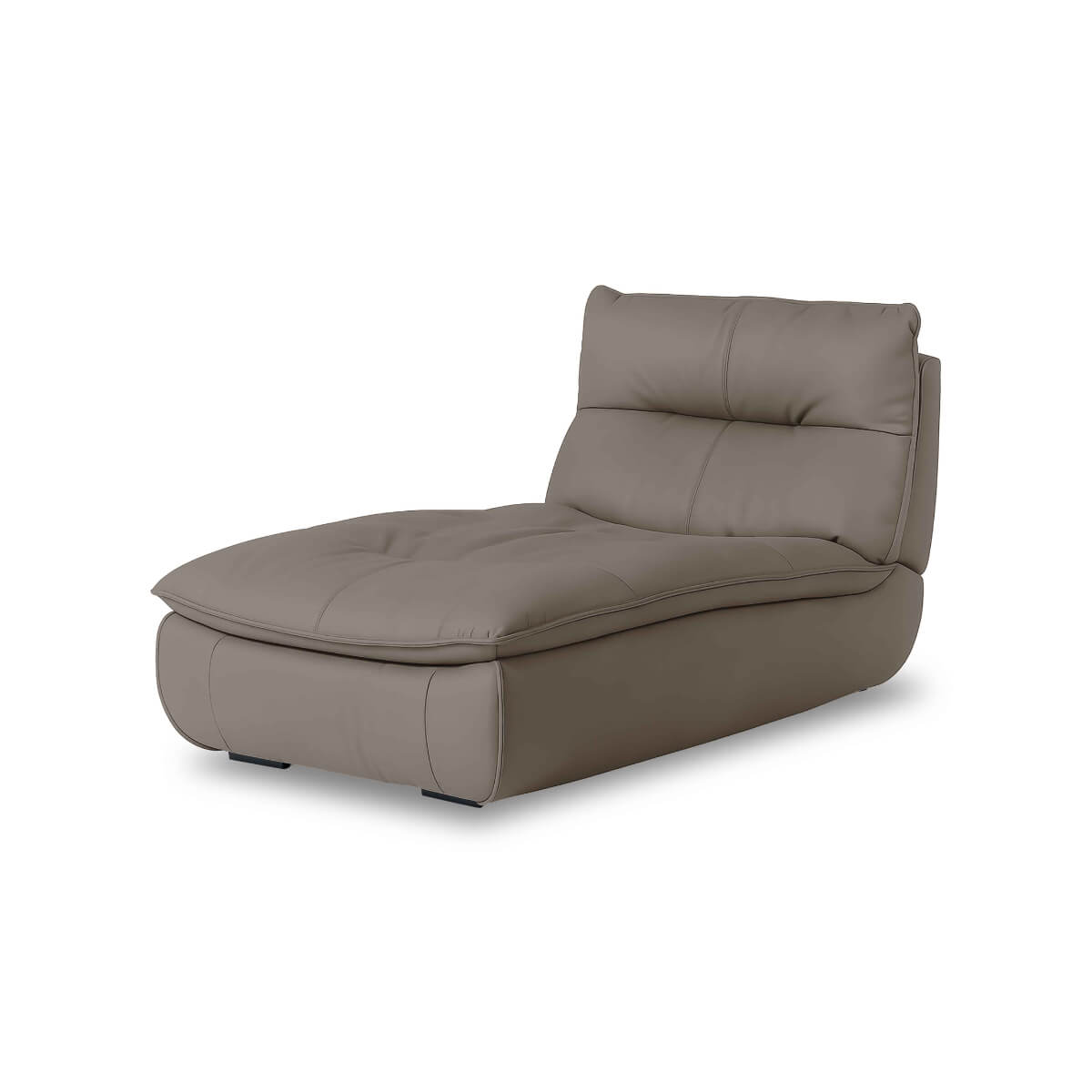 ソファー シェーズロング ソファ シルキーレザーテックス リビングソファ モダン モンタルチーノ リラックスフォーム RELAXFORM 関家具 大型便の画像