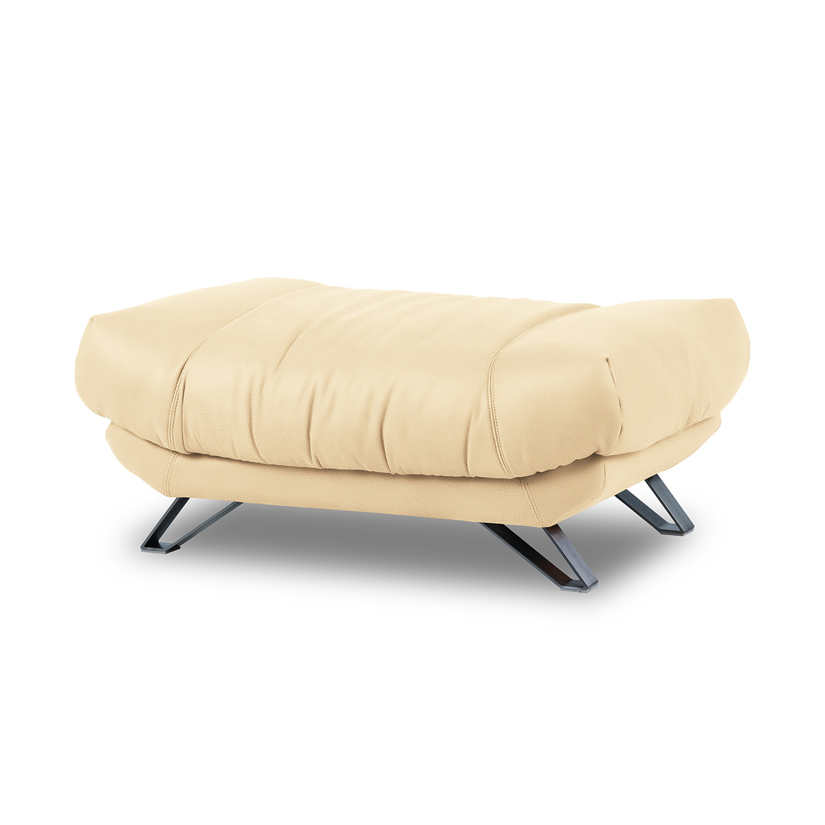 オットマン ソファ ソファー レザーテックス 革 高級 おしゃれ モダン ブルネロ リラックスフォーム RELAX FORM ソファ 関家具 宅配便の画像
