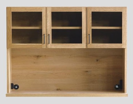 食器棚 キッチンボード ダイニングボード キッチン収納 オーク 木製 幅