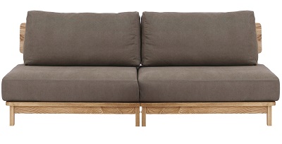 関家具 公式店 ソファー 3人掛け 北欧 ソファ おしゃれ 木脚 布