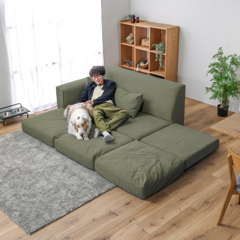 PETTO トビー 2.5人掛け スツール セット ペット対応 ソファ